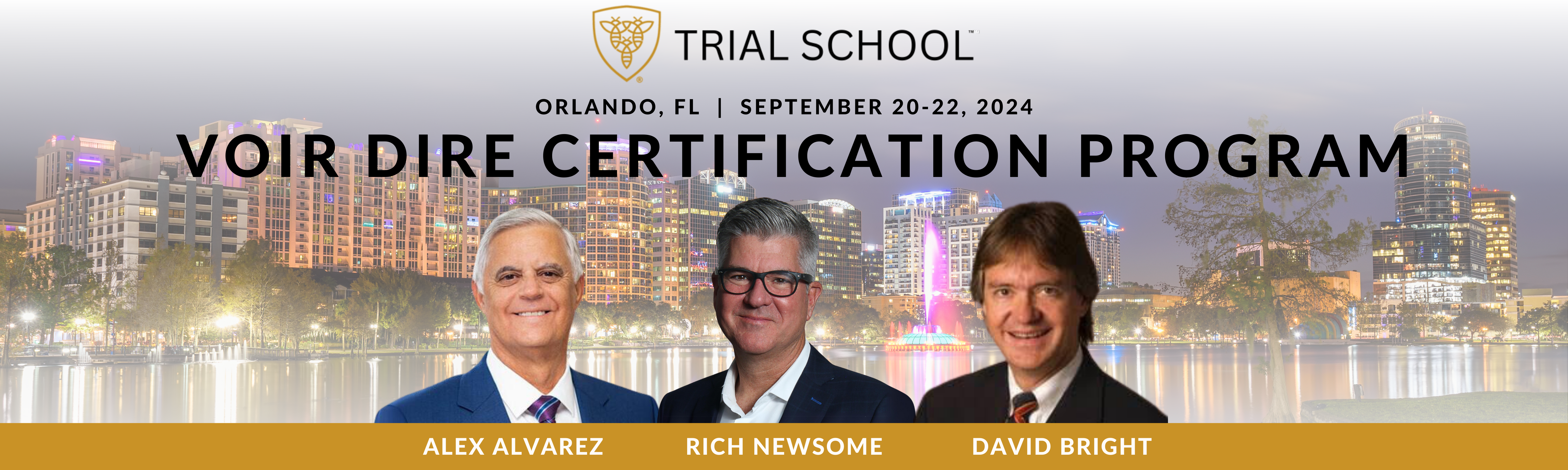 Voir Dire Certification Header